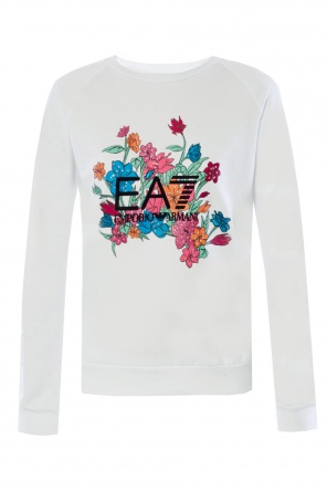 Bluza z nadrukiem i logo, zdjęcie 1 Bluza z nadrukiem i logo od EA7 Emporio Armani